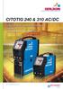 CITOTIG 240 & 310 AC/DC