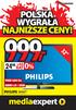 999, PMR 100 Hz HDMI x3 USB AKCJA TRWA 28.06-04.07. Telewizor LCD 32PFL3007 Incredible Surround Wejście PC Tuner DVB-T (MPEG-4)