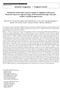 NOWOTWORY Journal of Oncology 2007 volume 57 Number 6 646 653 Artykuły oryginalne Original articles