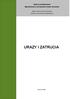 URAZY I ZATRUCIA. Śląski Urząd Wojewódzki Wydział Nadzoru nad Systemem Opieki Zdrowotnej