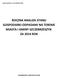 ROCZNA ANALIZA STANU GOSPODARKI ODPADAMI NA TERENIE MIASTA I GMINY SZCZEBRZESZYN ZA 2014 ROK SZCZEBRZESZYN, KWIECIEŃ 2015 ROK