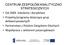 CENTRUM ZESPOŁÓW ANALITYCZNO STRATEGICZNYCH Od 2004. Szkolenia i doradztwo Projekty/programy dotyczące grup defaworyzowanych Partnerstwo z Polskim