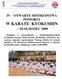 OTWARTE MISTRZOSTWA POMORZA W KARATE KYOKUSHIN - ZŁOCIENIEC 2009