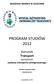 PROGRAM STUDIÓW 2012