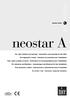 neostar A For roller shutters and awnings - Instructions and warnings for the fitter