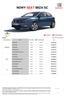 NOWY SEAT IBIZA SC. 42 232 zł. Cennik Cennik 1/2013 ważny od 05.04.2013. Liczba drzwi. Skrzynia biegów Cena. 1.2 MPi 60 KM 6J12B4 3 5-biegowa