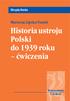 Historia ustroju Polski do 1939 roku ćwiczenia