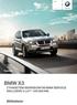 BMW X3. Marzec 2011. Radość z jazdy. Cennik BMW X3 Z PAKIETEM SERWISOWYM BMW SERVICE INCLUSIVE 5 LAT / 100 000 KM.