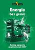 Energia bez granic Katalog agregatów prądotwórczych 2007