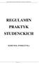 REGULAMIN PRAKTYK STUDENCKICH