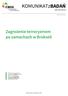 KOMUNIKATzBADAŃ. Zagrożenie terroryzmem po zamachach w Brukseli NR 65/2016 ISSN 2353-5822