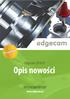 m m Edgecam 2016 R1 Opis nowości