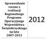 Sprawozdanie roczne z realizacji Regionalnego Programu Operacyjnego Województwa Świętokrzyskiego na lata 2007-2013