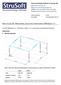 RAMA STALOWA 3D MODELOWANIE, ANALIZA ORAZ WYMIAROWANIE W FEM-DESIGN 11.0
