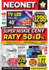 1299, 279, 40 PRODUKT TV LED FULL HD. 50 x 0% 50x 27,- RATY. RATY 0% www.neonet.pl 0% PIERWSZEJ WPŁATY 0% OPROCENTOWANIA 0% PROWIZJI