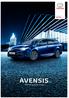 AVENSIS SPECYFIKACJA 2016