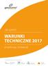 WARUNKI TECHNICZNE 2017