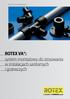 ROTEX VA : instalacje z wkładką aluminiową. ROTEX VA : system montażowy do stosowania w instalacjach sanitarnych i grzewczych