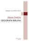 BARBARA SZCZEPANOWICZ ZIEMIA ŚWIĘTA GEOGRAFIA BIBLIJNA