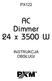 AC Dimmer 24 x 3500 W