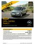 OPEL ZAFIRA FAMILY. Cennik AKTUALNA PROMOCJA