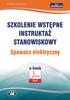 Szkolenie wstępne Instruktaż stanowiskowy SPAWACZ ELEKTRYCZNY. pod red. Bogdana Rączkowskiego