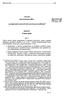 USTAWA z dnia 30 kwietnia 2004 r. o postępowaniu w sprawach dotyczących pomocy publicznej 1) Rozdział 1 Przepisy ogólne