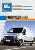 EQUIPAMIENTO DE VEHÍCULOS COMERCIALES WYPOSAZENIE SAMOCHODÓW SERWISOWYCH RENAULT MASTER