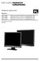 Podręcznik użytkownika. Monitory. Monitor 48 cm (19) LCD/TFT z podświetleniem LED GML-1730M.23.1.10.01.2013 ASP AG