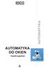 AUTOMATYKA. AUTOMATYKA DO OKIEN Czujniki pogodowe