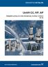 GRUNDFOS KATALOG. Unilift CC, KP, AP. Zatapialne pompy do wody drenażowej, brudnej i ścieków 50 Hz