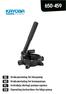 650-459. Bruksanvisning för länspump Bruksanvisning for lensepumpe Instrukcja obsługi pompa zęzowa Operating instructions for bilge pump