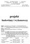 ZAKŁAD PROJEKTOWANIA I NADZORU OBIEKTÓW INŻYNIERII LĄDOWEJ inż. Lech Grabowski. tel./fax. (0-71) 78-375-87 NIP: 691-100-32-07. budowlany i wykonawczy