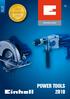 BLUE. Brand Quality by Einhell POWER TOOLS 2010
