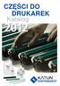 CZĘŚCI DO DRUKAREK. Katalog