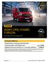 NOWY OPEL VIVARO FURGON.