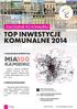 TOP INWESTYCJE KOMUNALNE 2014