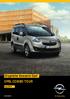 Oryginalne Akcesoria OPEL COMBO TOUR. Luty