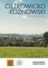 Ochrona dóbr kultury. na terenie Ciężkowicko-Rożnowskiego Parku Krajobrazowego i Parku Krajobrazowego Pasma Brzanki. oprac. mgr Piotr Rochowski