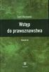 Wstęp do prawoznawstwa program wykładu oraz ćwiczeń w roku akademickim 2009/2010. Warunki zaliczenia: