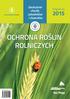 OCHRONA ROŚLIN ROLNICZYCH