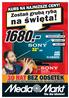 30 RAT BEZ ODSETEK BEZ PROWIZJI BEZ PIERWSZEJ WPŁATY NA CAŁY ASORTYMENT. Rozdzielczość 1366x768. Bravia Engine 2 DVB-T MPEG 4