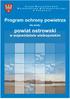 Program ochrony powietrza dla strefy: powiat ostrowski w województwie wielkopolskim. marzec 2009 r. 1