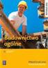 SZKOLNY ZESTAW PODRĘCZNIKÓW do Technikum Budownictwa i Architektury nr 1 w roku szkolnym 2016/2017