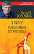 Najnowsza książka twórcy Porozumienia Bez Przemocy. Marshall B. ROSENBERG W SWIECIE POROZUMIENIA BEZ PRZEMOCY