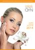 THE PROFESSIONAL LINE FOR BEAUTY CENTERS, BEAUTY FARMS, WELLNESS & FITNESS CENTERS GLOWNY KATALOG PRODUCTÓW