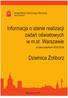 Informacja o stanie realizacji zadań oświatowych w dzielnicy Żoliborz w roku szkolnym 2015/2016