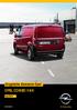 Oryginalne Akcesoria OPEL COMBO VAN. Luty