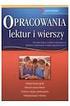 Język polski w gimnazjum - materiały pomocnicze dla nauczycieli ze szczególnym uwzględnieniem scenariuszy zajęć