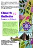 Church. Bulletin. 5 marca March